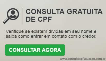 Consulta CPF grátis SCPC