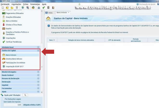 Declaração Imposto de Renda 2018 - Imagem Reprodução