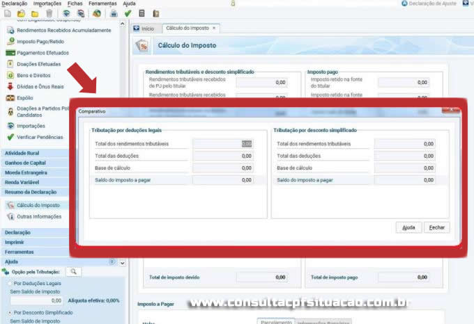 Declaração Imposto de Renda 2018 - Imagem Reprodução